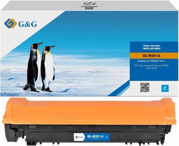 Картридж лазерный G&G GG-W2011A W2011A(659A) голубой (13000стр.)