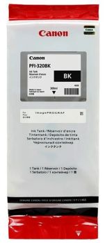 Картридж Canon iPF TM-200/TM-205/TM-300/TM-305 (O) PFI-320BK/2890C001, black, 300 мл