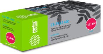 Картридж лазерный Cactus CS-TK5140C TK-5140C голубой (5000стр.)