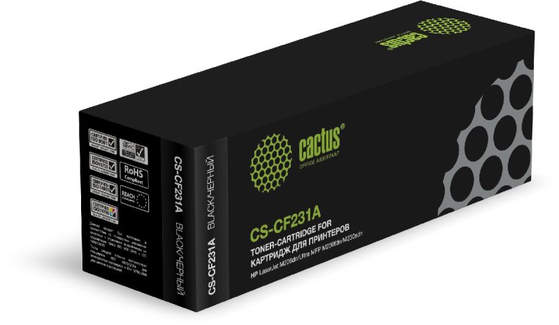 Картридж лазерный Cactus CS-CF231A CF231A черный (5000стр.)