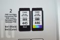 Картридж Canon PIXMA MG2440/2540/IP2840 (O) PG-445+CL-446, Bk+Color 8283B004/8283B008