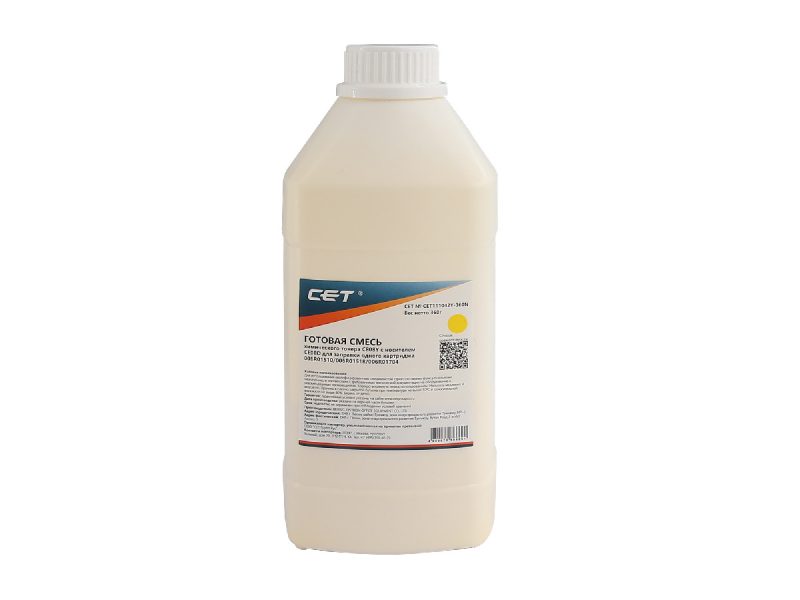 Тонер XEROX AL C8045/WC 7525 CE08Y(CPT)+носитель CE08D (Japan) Y, 360г / бут, CET111042Y-360N