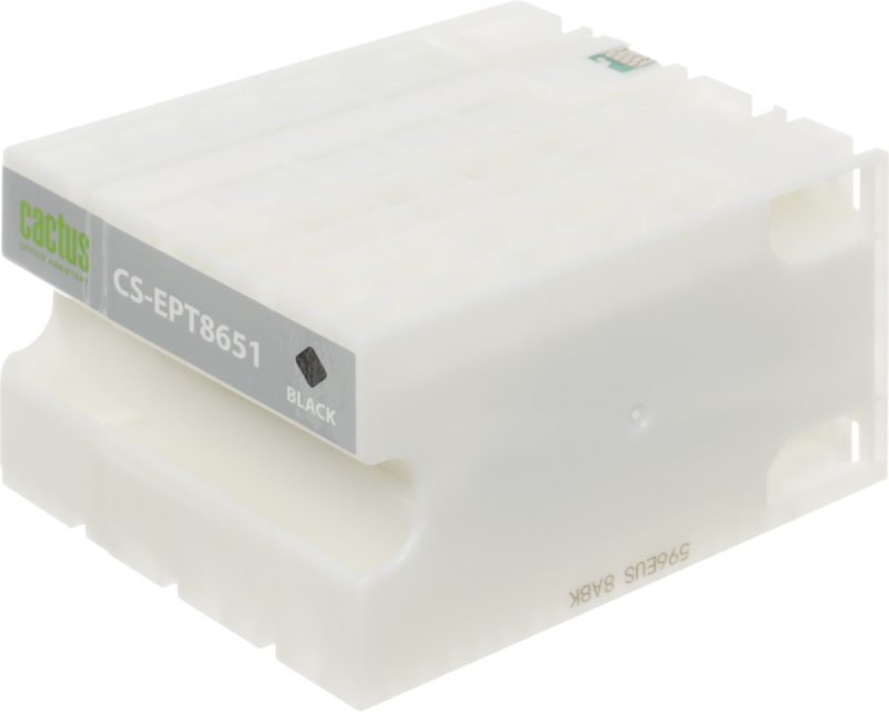 Картридж Epson WorkForce Pro WF-M5690DWF (Cactus) CS-EPT8651 T8651 черный пигмент (8000стр.) с чипом