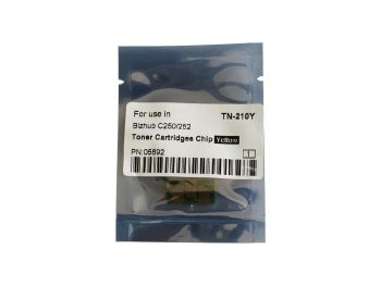 Чип KONICA MINOLTA Bizhub C250/C252 (CET) Yellow, (WW), 12K, CET5692