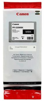Картридж Canon iPF TM-200/TM-205/TM-300/TM-305 (O) PFI-320MBK/2889C001, matte black, 300 мл