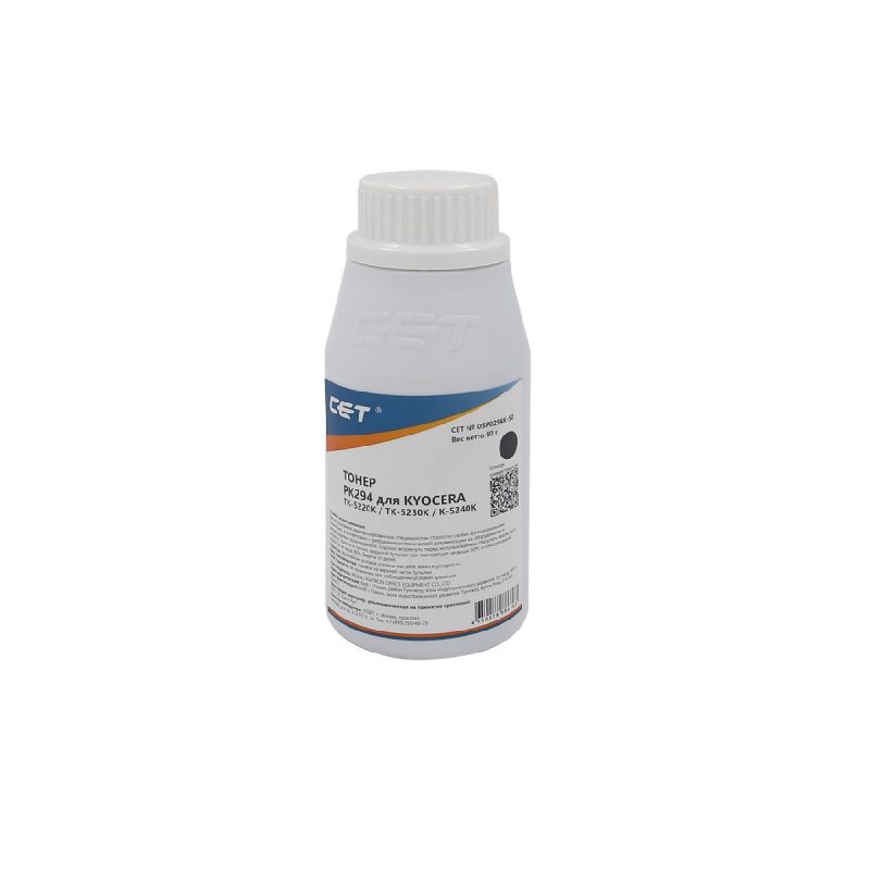 Тонер PK294 для KYOCERA ECOSYS P5021cdw (Japan) Black, 50г/бут, (унив.), OSP0294K-50 (CET)
