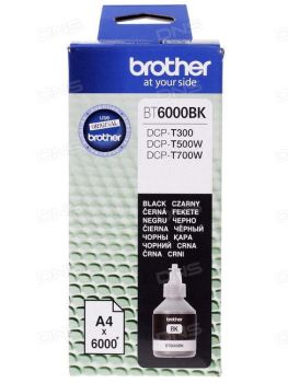 Чернила Brother DCP-T300/DCP-T500W/DCP-T700W/MFC-T800W (O) BT-6000BK, Bk, 6K