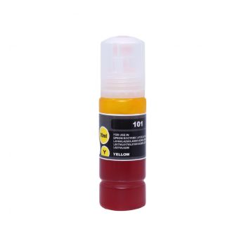 Чернила Epson 101 EcoTank L4150/4160, 70мл (Ninestar) жёлтые, аналог C13T03V44A