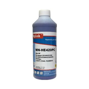 Чернила для HP ( 70) C9390A (1л,light cyan, Pigment) HE420PC MyInk