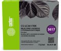 Картридж струйный Cactus CS-LC3617BK черный (15мл)