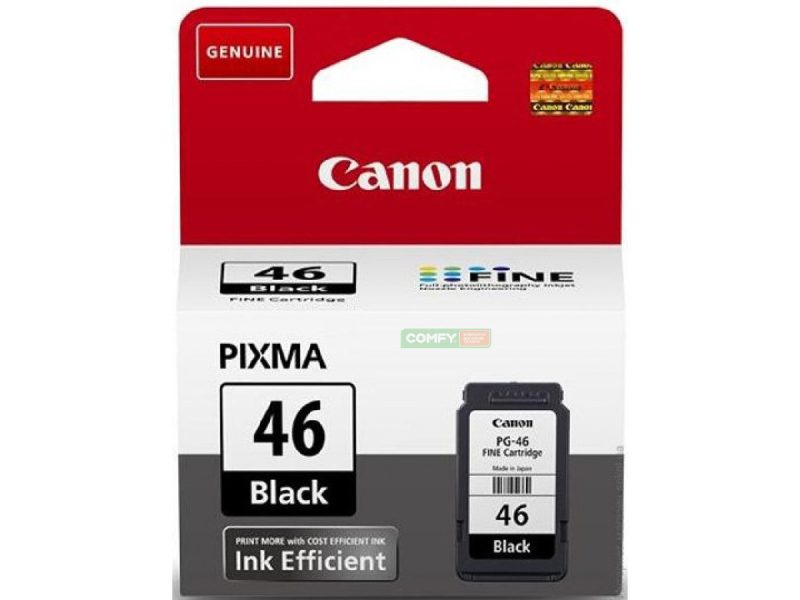 Картридж Canon PIXMA E404/E464/E484 (O) PG-46 / 9059B001, Black