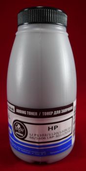 Тонер для картриджей CB436A (фл. 100г) Black&White Premium фас.Россия