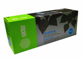 Картридж лазерный Cactus CS-CE741A CE741A голубой (7300стр.)