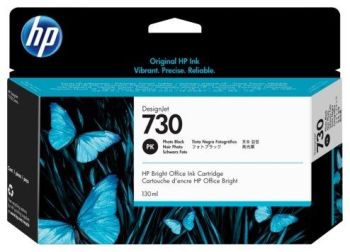 Картридж HP DJ T1700, фото чёрный, 130мл (O) №730/P2V67A