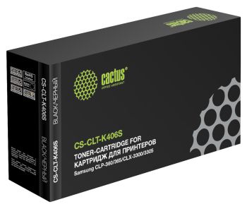 Картридж лазерный Cactus CS-CLT-K406S CLT-K406S черный (1500стр.)