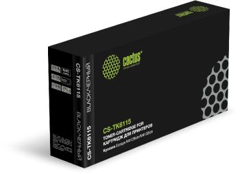 Картридж лазерный Cactus CS-TK6115 TK-6115 черный (15000стр.) для Kyocera Ecosys M4125idn/M4132idn