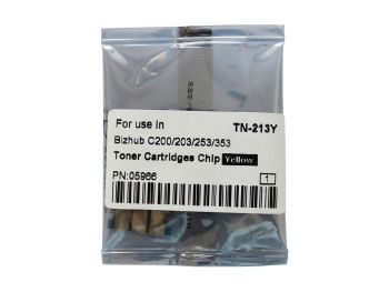 Чип KONICA MINOLTA Bizhub C200/C200E/C203/C253/C353 (CET) Yellow, (WW), 20K, (унив.), CET5966