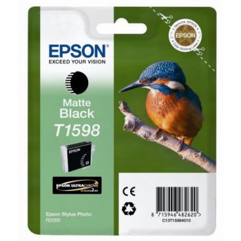 Картридж Epson T1598 St.Photo R2000 (O) C13T15984010 черный матовый пигмент