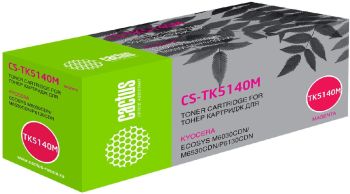Картридж лазерный Cactus CS-TK5140M TK-5140M пурпурный (5000стр.)