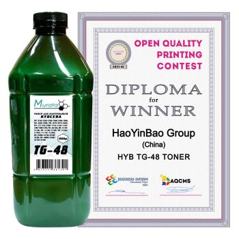Тонер для KYOCERA Универсал тип TG-48 (фл,900,MURATA) Green Line