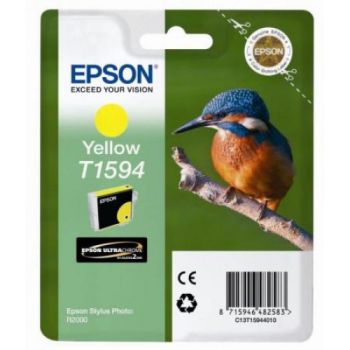 Картридж Epson T1594 St.Photo R2000 (O) C13T15944010 желтый пигмент