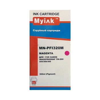 Картридж Canon iPF TM-200/TM-205/TM-300/TM-305 MyInk Magenta (300ml, Pigment) PFI-320M 
