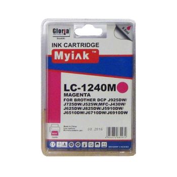 Картридж для Brother MFC-J6510/6710/6910 (LC1240M) Magenta (9,6ml, Dye) MyInk