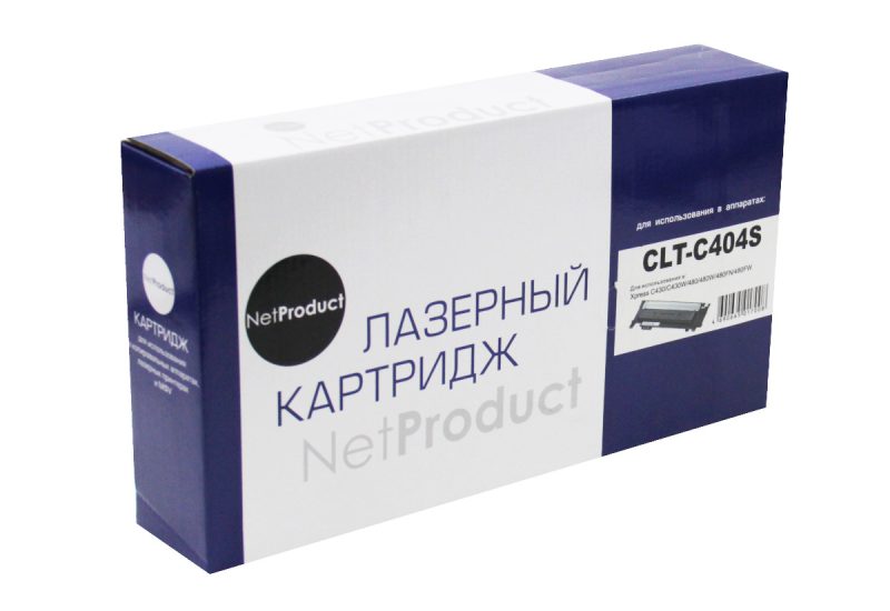 Картридж Samsung Xpress C430/C430W/480/480W/480FN (NetProduct) CLT-C404S, C, 1K