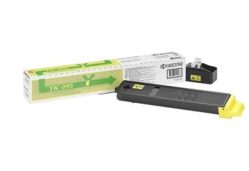 Картридж Kyocera FS-C8020MFP/C8025MFP/C8520MFP/C8525MFP (O) TK-895, Y, 6K / 1T02K0ANL0
