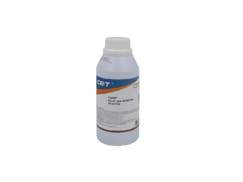 Тонер PK231 для KYOCERA ECOSYS M8124cidn/8130cidn (Japan) Cyan, 105г/бут, OSP0231C-105 (CET)
