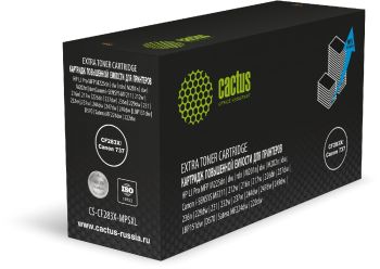 Картридж лазерный Cactus CS-CF283X-MPSXL CF283X/Canon 737