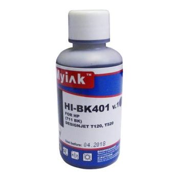 Чернила MyInk HP T120/T520 (711), HI-BK442, 100 мл, Bk (черный)