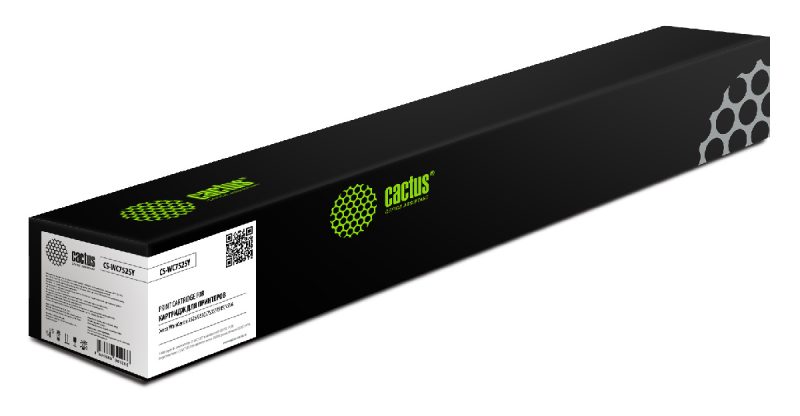 Картридж лазерный Cactus CS-WC7525Y 006R01518 желтый (15000стр.)