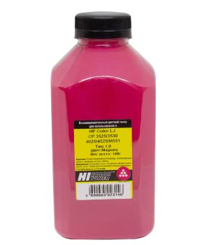 Тонер HP CLJ CP3525/3530/4025/4525/M551 (Hi-Black) Тип 1.0, M, 140 г, банка