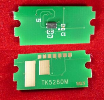 Чип для Kyocera Ecosys P6235cdn/M6235cidn/M6635cidn (TK-5280M) Magenta, 11K ELP Imaging