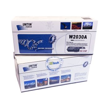 Картридж для HP W2030A (415A) черный (2,4K) БЕЗ ЧИПА!!! UNITON Premium GREEN LINE (Eco Protected)