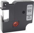 Картридж ленточный Cactus CS-D1-40913 40913 черный на белом 9x7