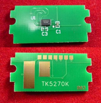 Чип для Kyocera Ecosys P6230cdn/M6230cidn/M6630cidn (TK-5270K) Black, 8K ELP Imaging