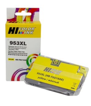 Картридж HP OJP 8710/8715/8720/8730/8210/8725 (Hi-Black) F6U18AE, Y, №953XL, NEW