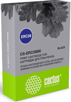 Картридж матричный Cactus CS-ERC28BK ERC28 12.7x3.1 черный