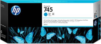 Картридж HP 745 для DesignJet Z5600, голубой (300мл)