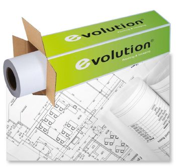 Бумага EVOLUTION Premium EXTRA Paper 80gr 0.914х50м втулка 2" / 50,8мм (ex.450L90503)