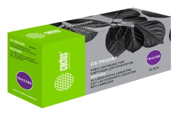Картридж лазерный Cactus CS-TN423BK TN-423BK черный (6500стр.)