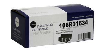 Картридж Xerox Phaser 6000/6010/WC6015 (NetProduct) 106R01634, BK, 2K, тонер-картридж