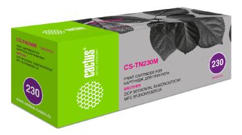 Картридж лазерный Cactus CS-TN230M TN-230M пурпурный (1400стр.)