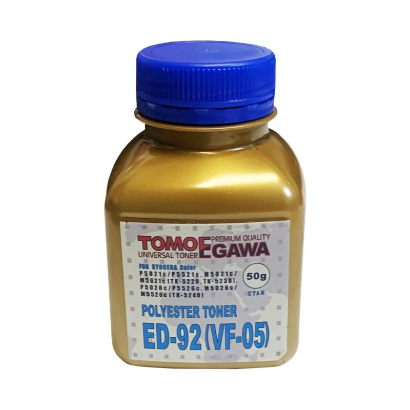 Тонер для KYOCERA FS Color Универсал тип ED-92 ( VF-05) (фл,50,синий,TOMOEGAWA ) Gold ATM