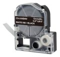 Картридж ленточный Cactus CS-LK4BWV LK-4BWV белый на черном 12x9