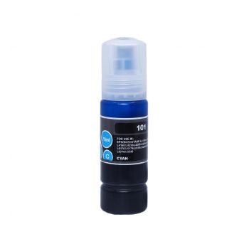Чернила Epson 101 EcoTank L4150/4160, 70мл (Ninestar), голубые аналог C13T03V24A