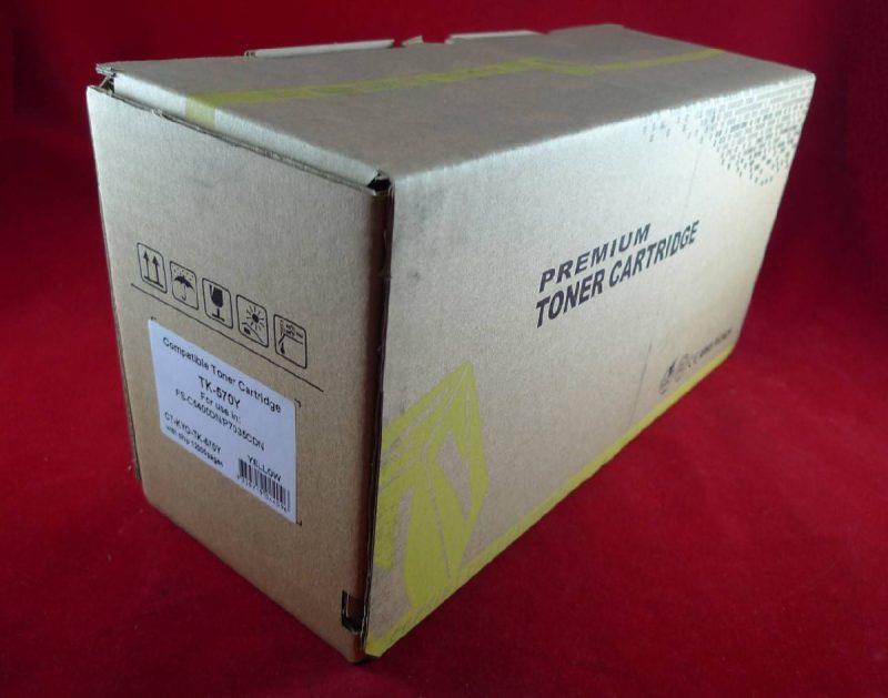 Тонер-картридж для Kyocera FS-C5400DN/P7035CDN TK-570Y yellow 12K (ELP Imaging)