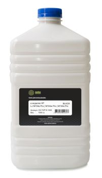 Тонер Cactus CS-THP10-1000 черный флакон 1000гр.